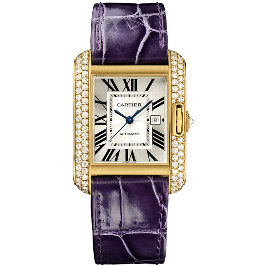 Cartier Tank Cintree 39mm WT100017 Silver Dial