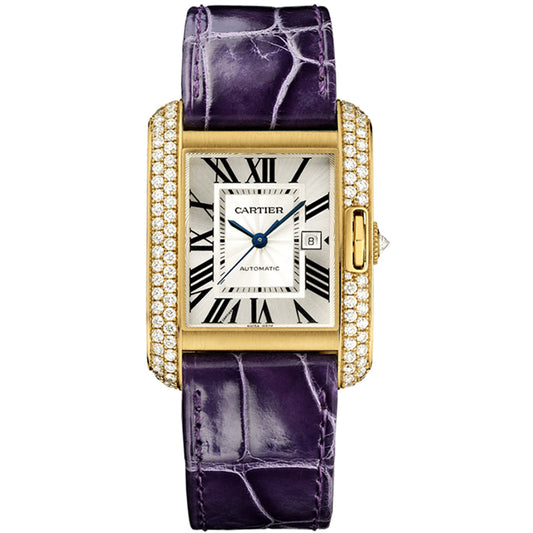 Cartier Tank Cintree 39mm WT100017 Silver Dial