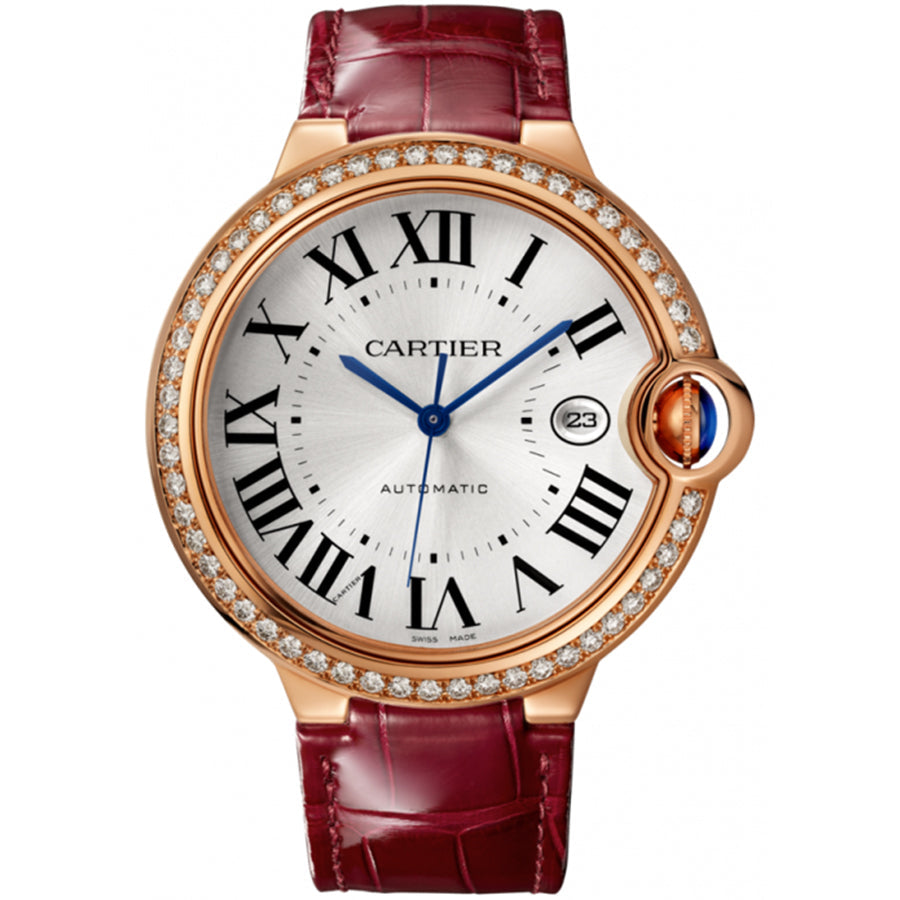 Cartier Ballon Bleu De Cartier 42mm WJBB0035 Silver Dial