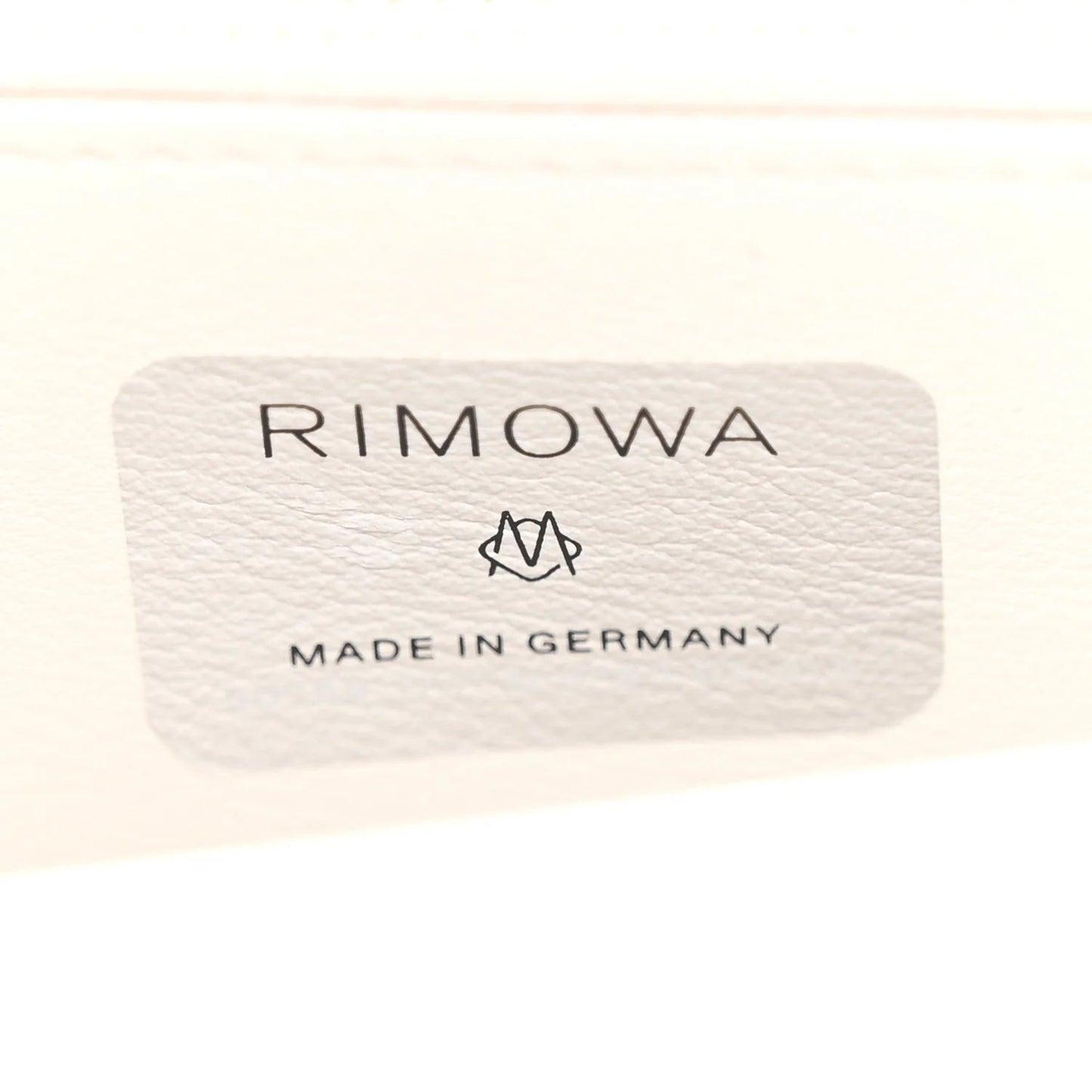 X RIMOWA Aluminum Personal Clutch on Strap Silver