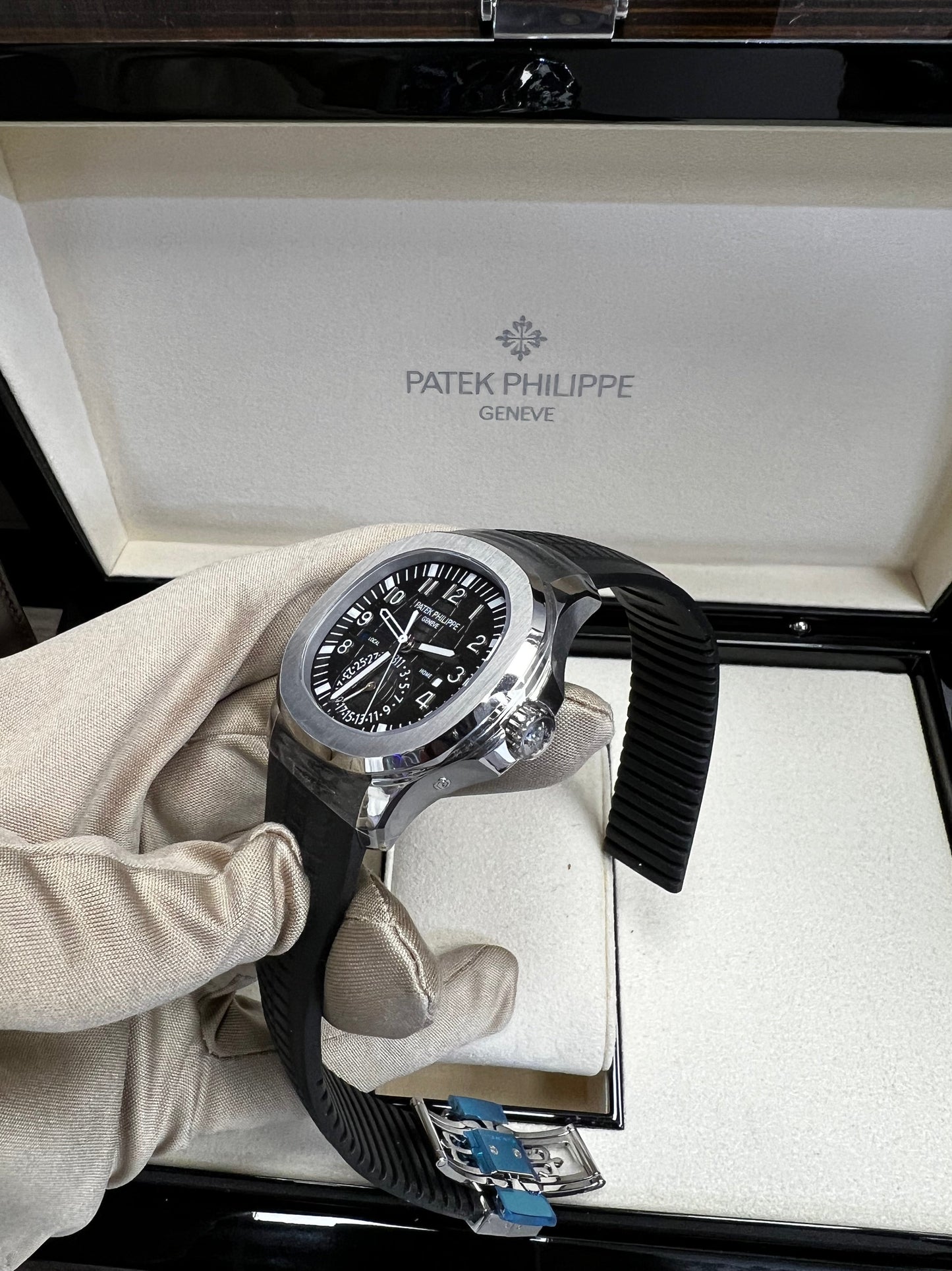 Patek Philippe Aquanaut 5164A-001 Travel Time Stainless Steel