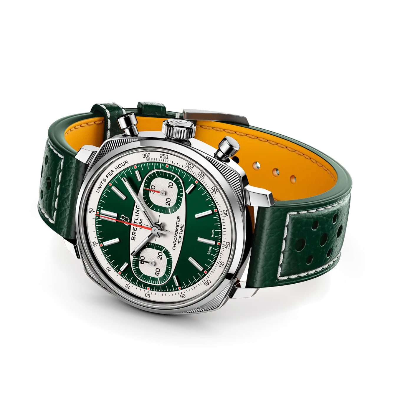 Unworn Breitling Top Time B01 Racing, AB01771A1L1X1, box and papers