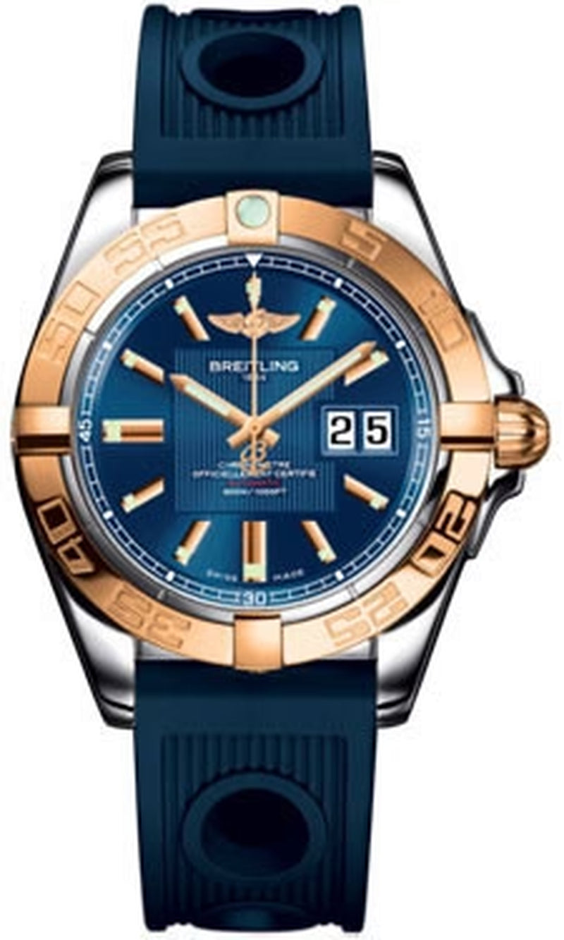 '- Galactic 41 Steel-Rose Gold - Ocean Racer Strap