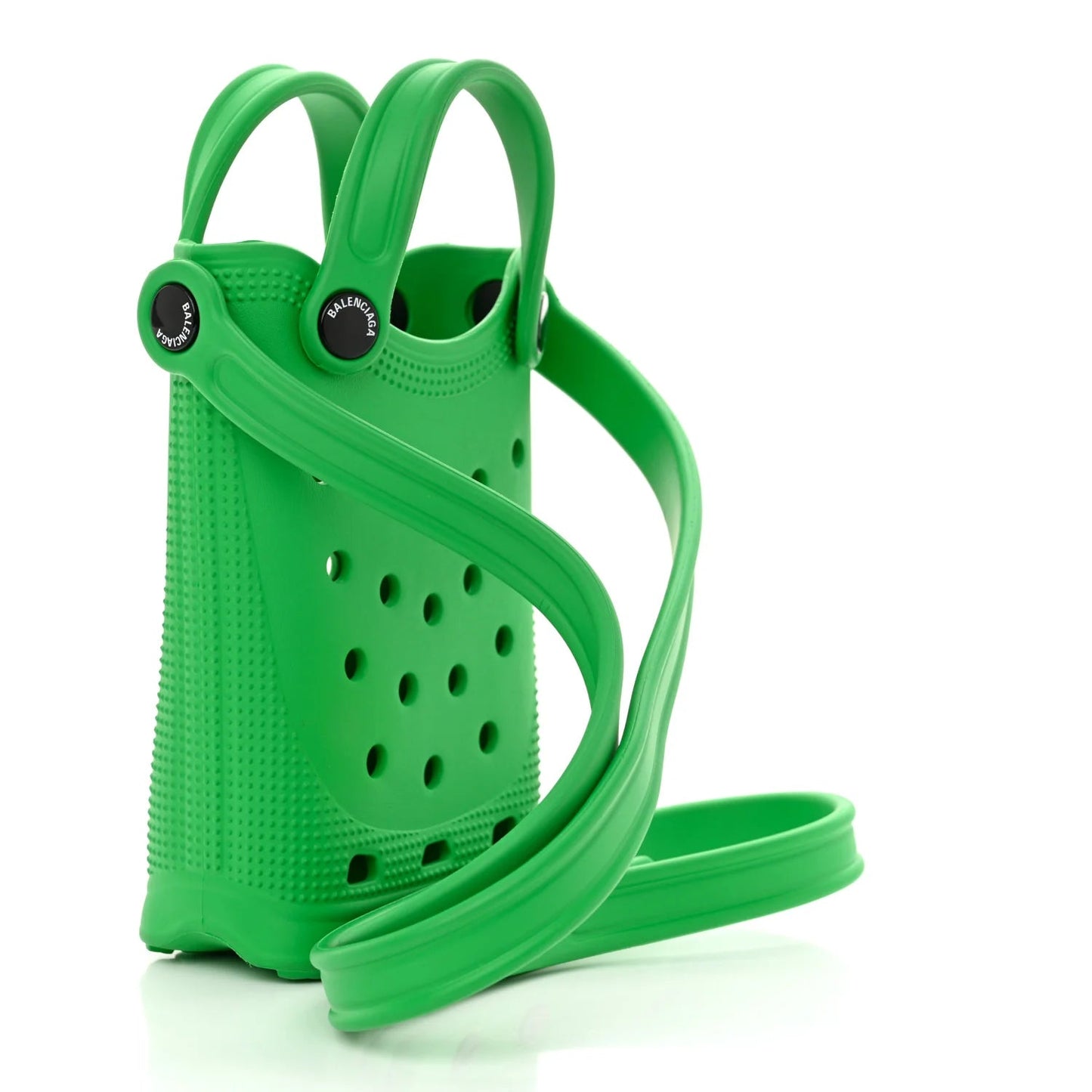 X CROCS Rubber Phone Holder with Strap Green