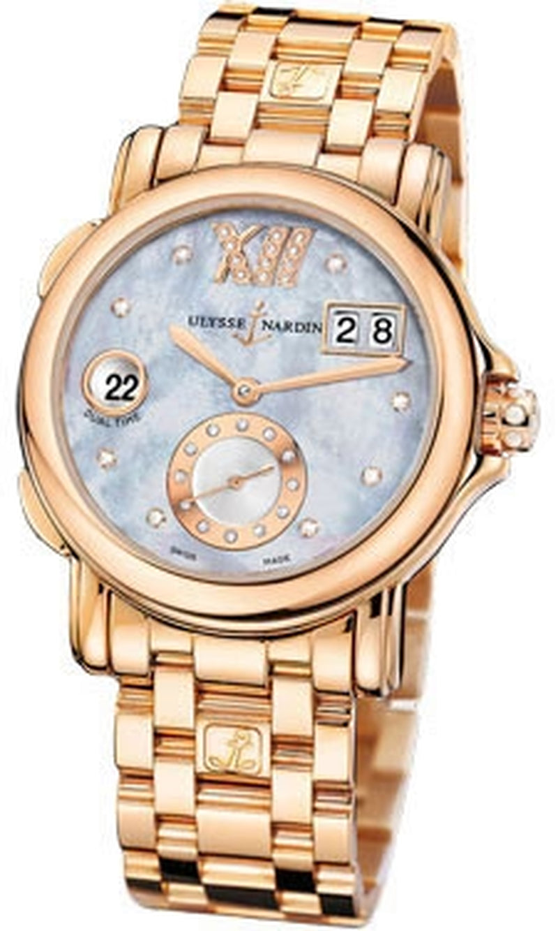 '- Dual Time Lady - Rose Gold - Bracelet