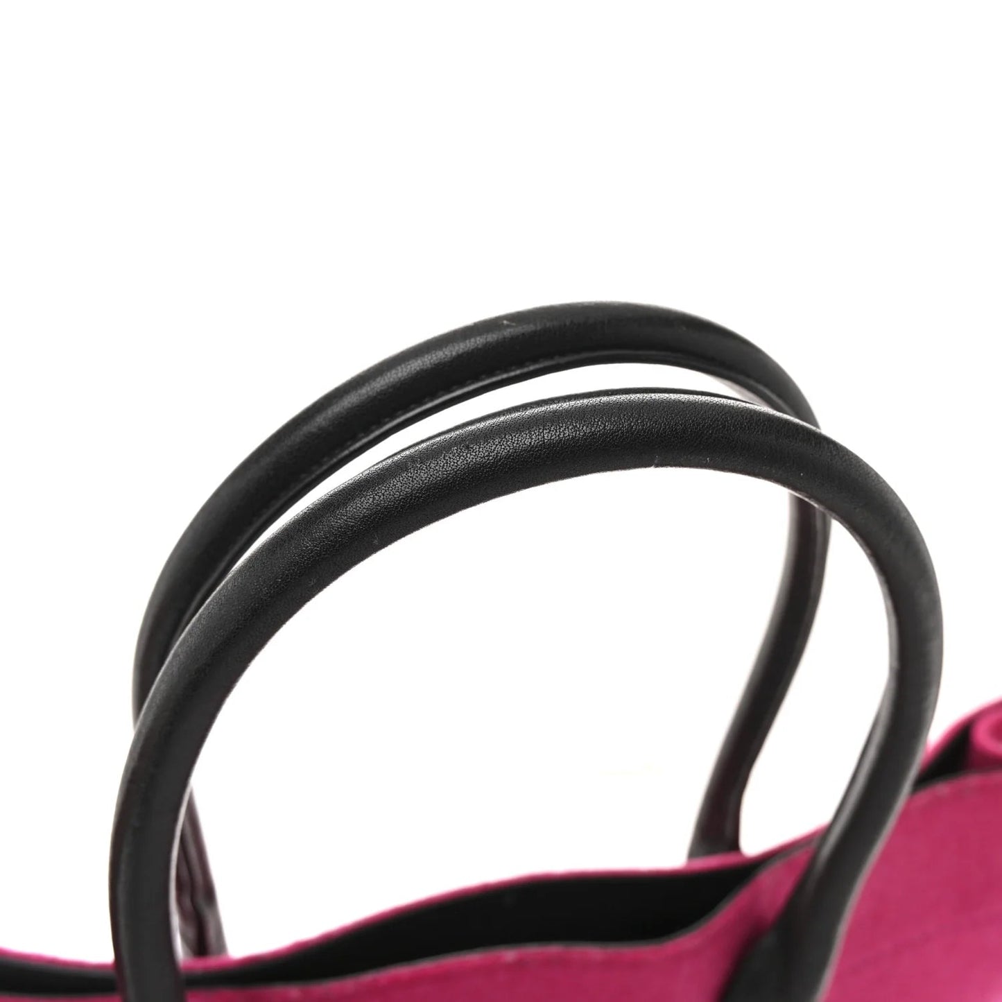 Wool Rive Gauche Tote Fuchsia