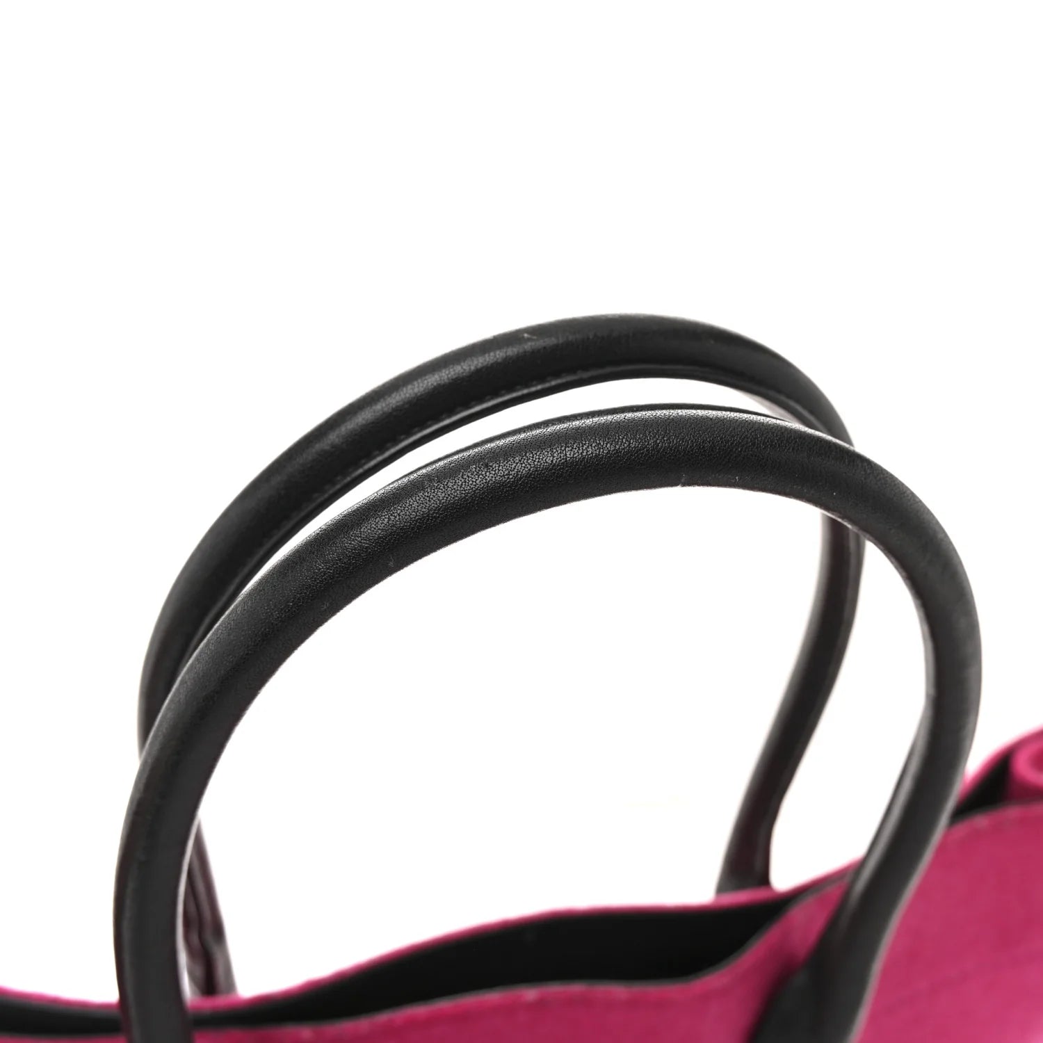 Wool Rive Gauche Tote Fuchsia