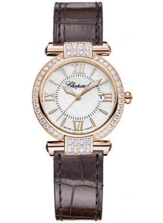 '- Imperiale - Quartz 28Mm - Rose Gold - Diamond Bezel
