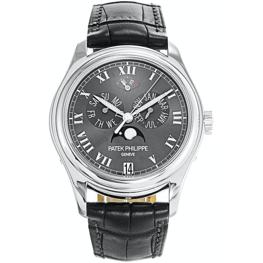 Patek Philippe Annual Calendar Complications 37mm Grey Dial Platinum 5056P-001