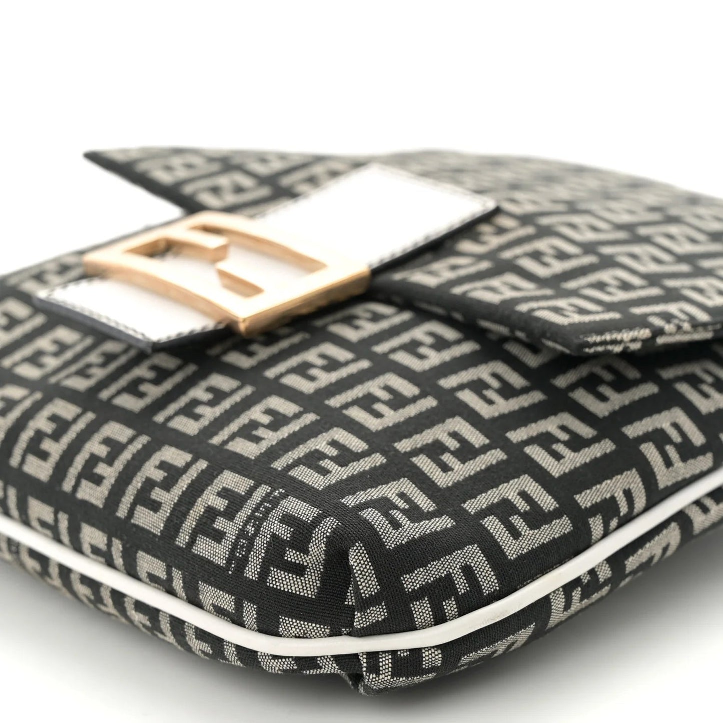 Zucchino Tube Messenger Bag Black White