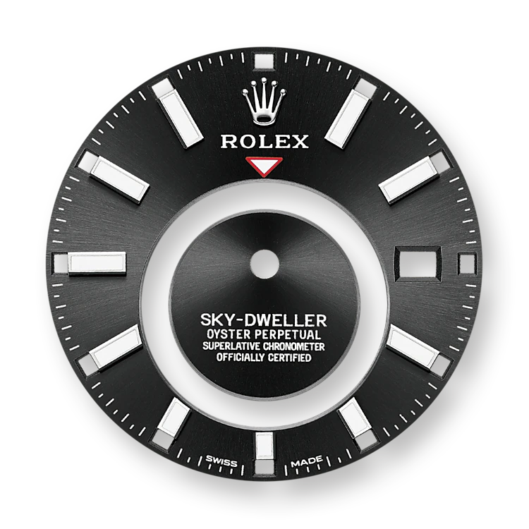 Discontinued Rolex Sky-Dweller 42mm, Oystersteel and 18k White Gold, Ref# 326934-0006