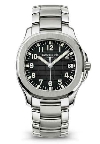 Patek Philippe Aquanaut Date Sweep Seconds Stainless Steel Black Dial 5167/1A-001