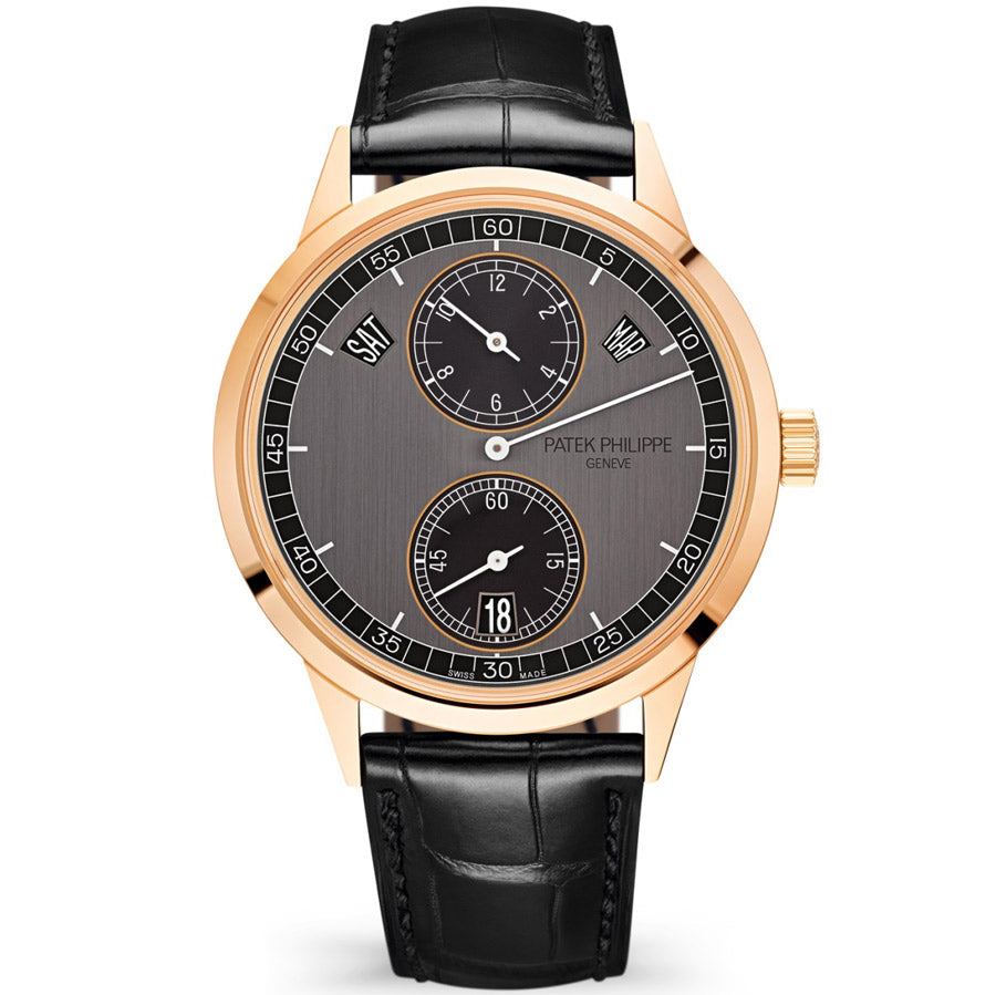 Patek Philippe Annual Calendar Complication Chronograph 40mm 5235R-50R-001 Graphite / Black Dial