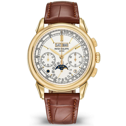 Patek Philippe Grand Complications Perpetual Calendar Chronograph 41mm 5270J Silver Dial
