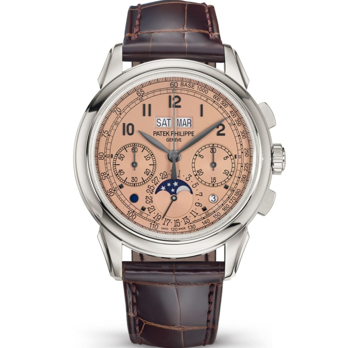 Patek Philippe 5270P-001 Grand Complications 41mm Salmon Dial Platinum