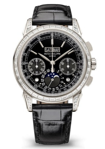 Patek Philippe Perpetual Calendar Grand Complications 41mm Black Dial Platinum 5271P-001
