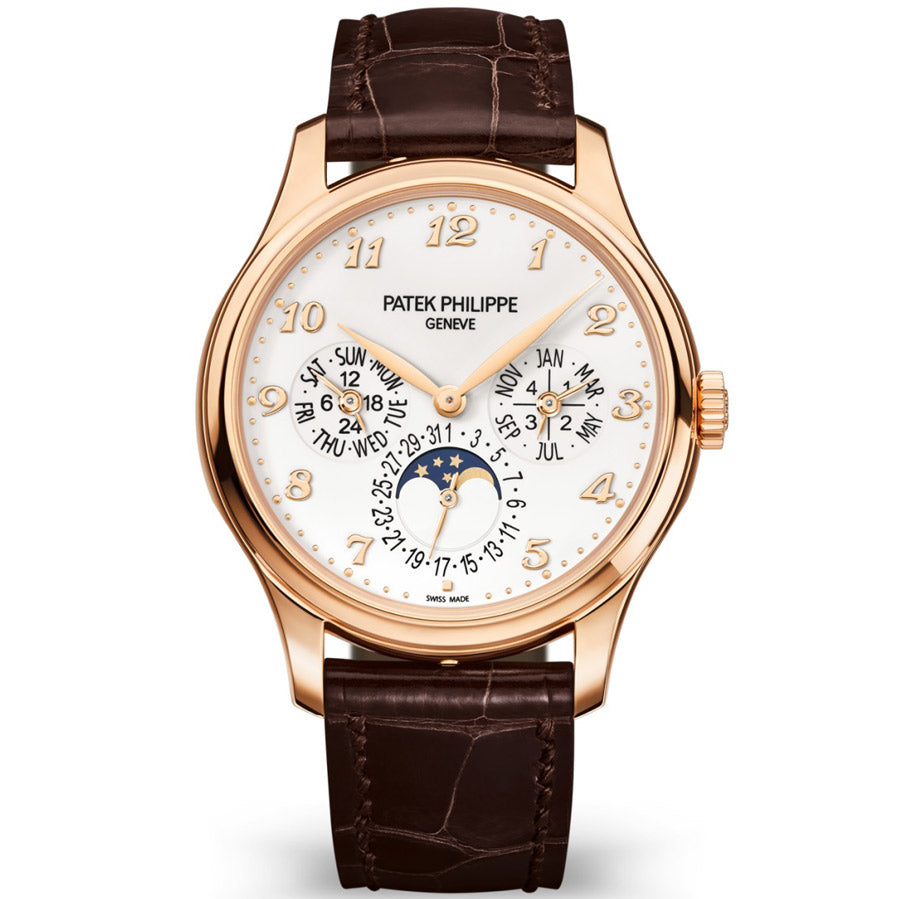 Patek Philippe Extra-Thin Grand Complications Perpetual Calendar Moon Phase 39mm 5327R Ivory Dial
