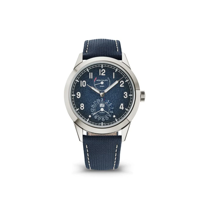 Patek Philippe Complications 41mm Blue Dial White Gold 5328G-001