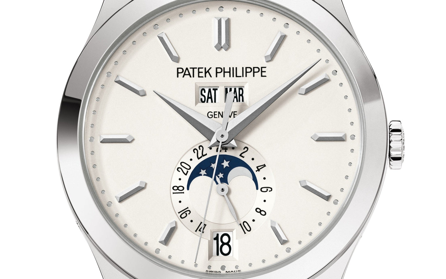 Patek Philippe Complication, 18k White Gold, 38,5mm, Annual Calendar Ref# 5396G-011