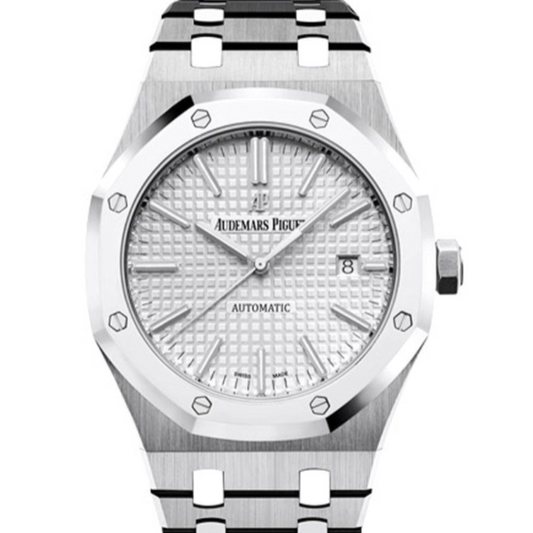 Audemars Piguet Royal Oak 41mm Rhodium-Toned Dial Titanium 15403IP.OO.1220IP.01