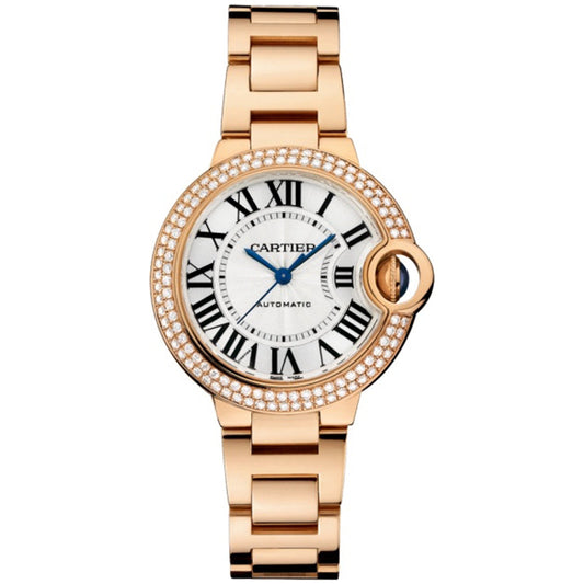 Cartier Ballon Bleu De Cartier 33mm WE902064 Silver Dial