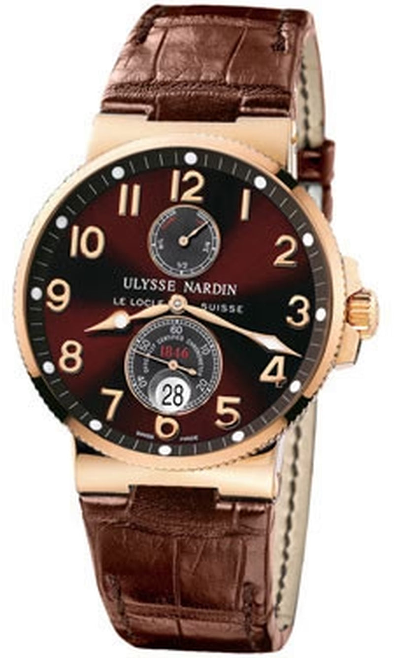 '- Marine Chronometer 41Mm - Rose Gold