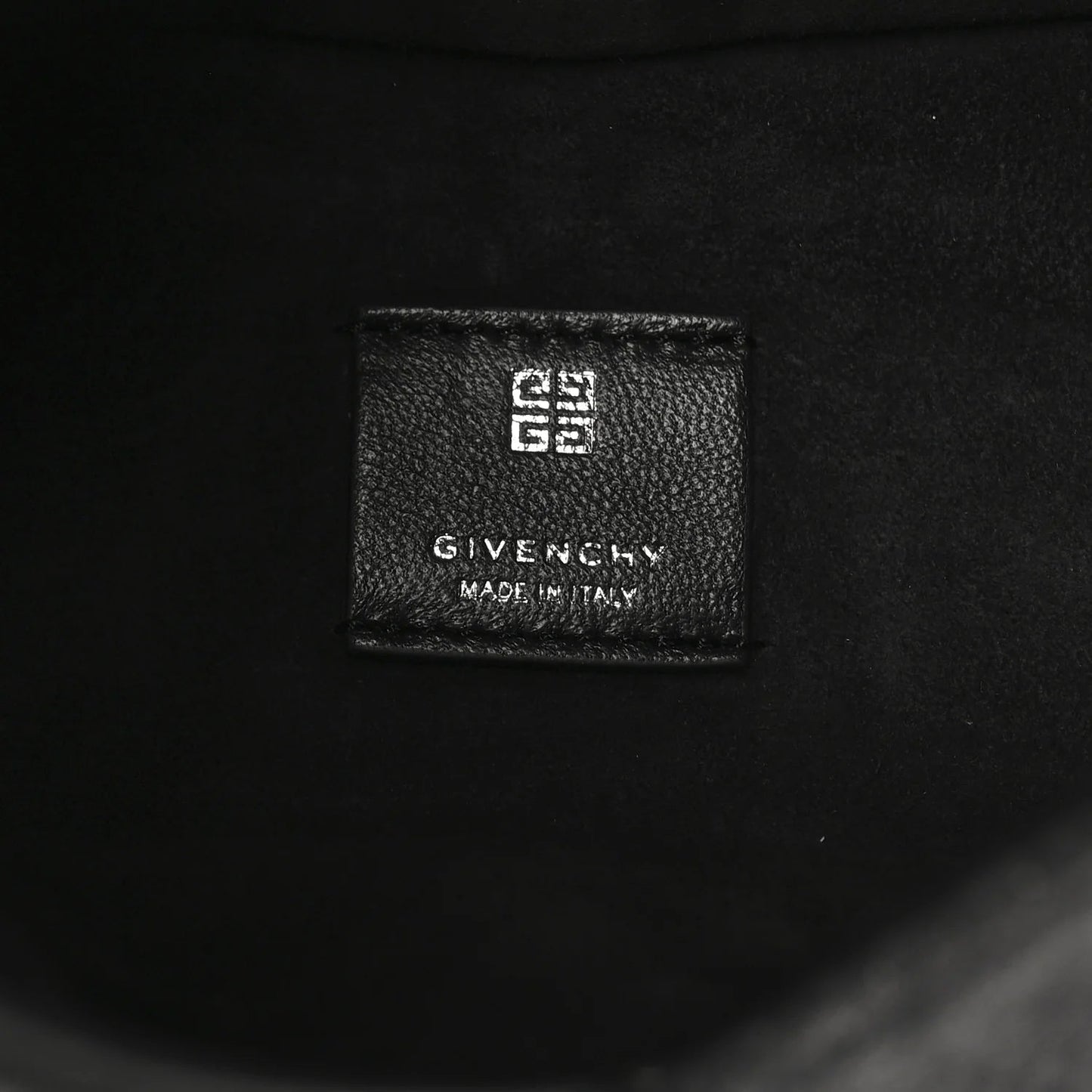 Washed Denim Calfskin Crocodile Embossed Mini G-Lock Hobo Black