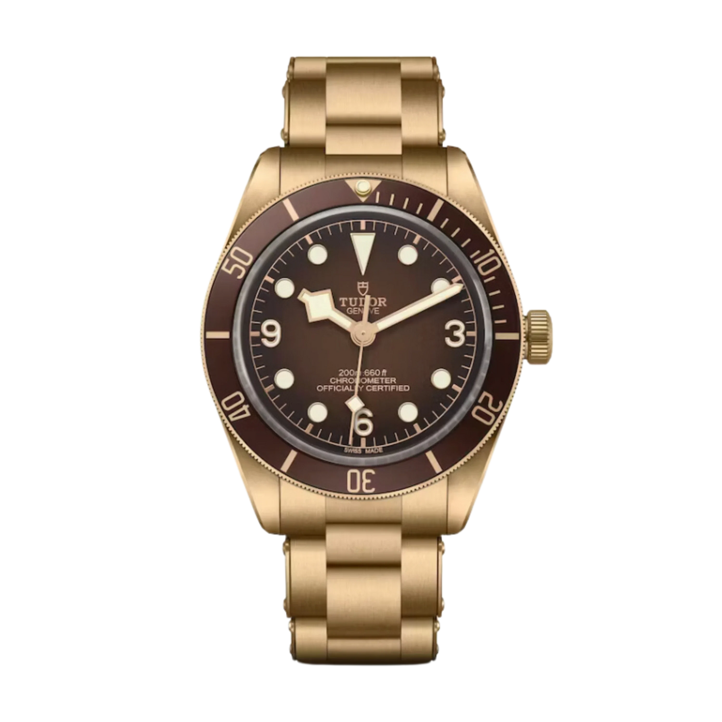 Tudor Black Bay 58 Bronze 39 mm Chocolate Brown Dial Satin-Brushed Bronze Bracelet M79012M-0001