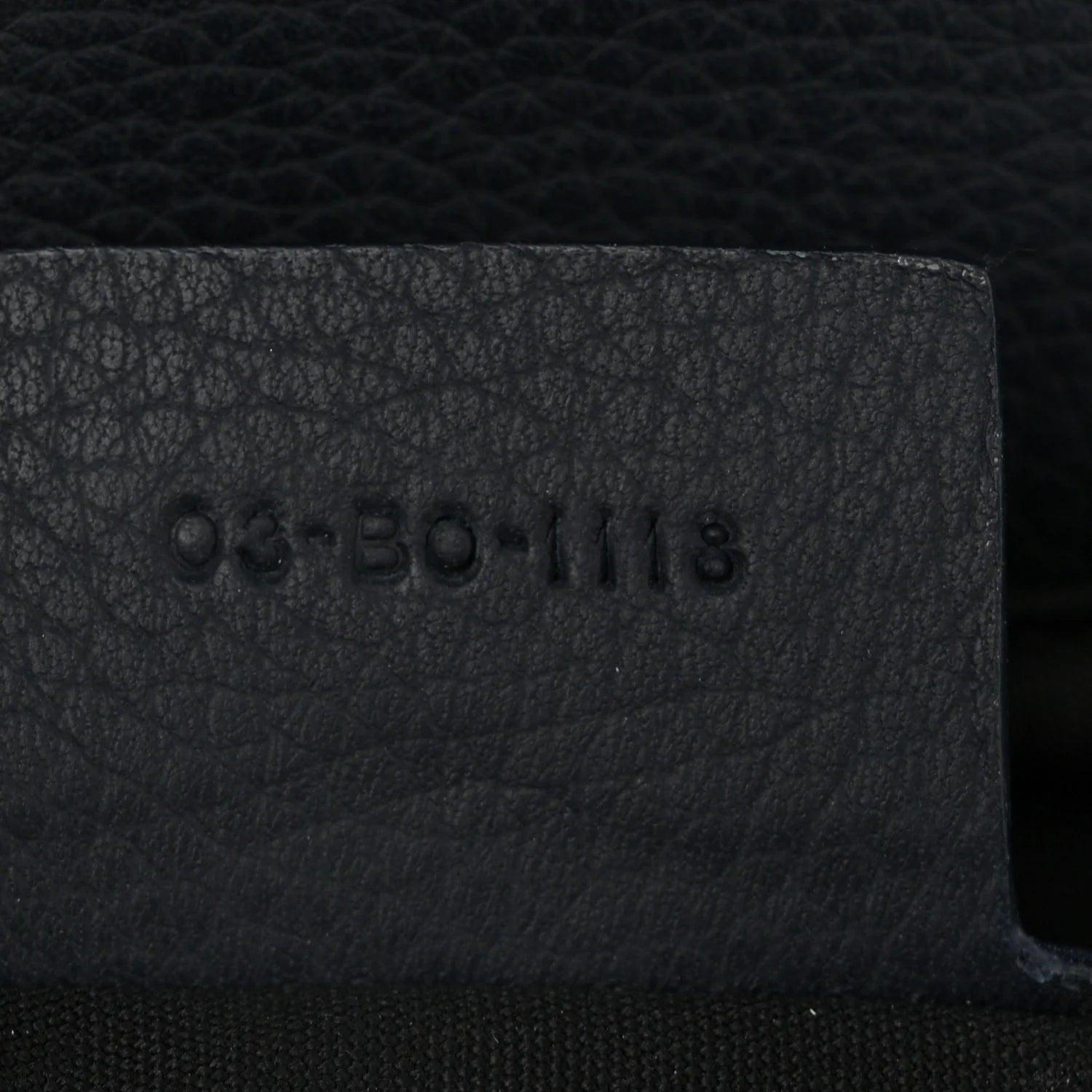 X KAWS Grained Calfskin Saddle Pouch Blue Multicolor