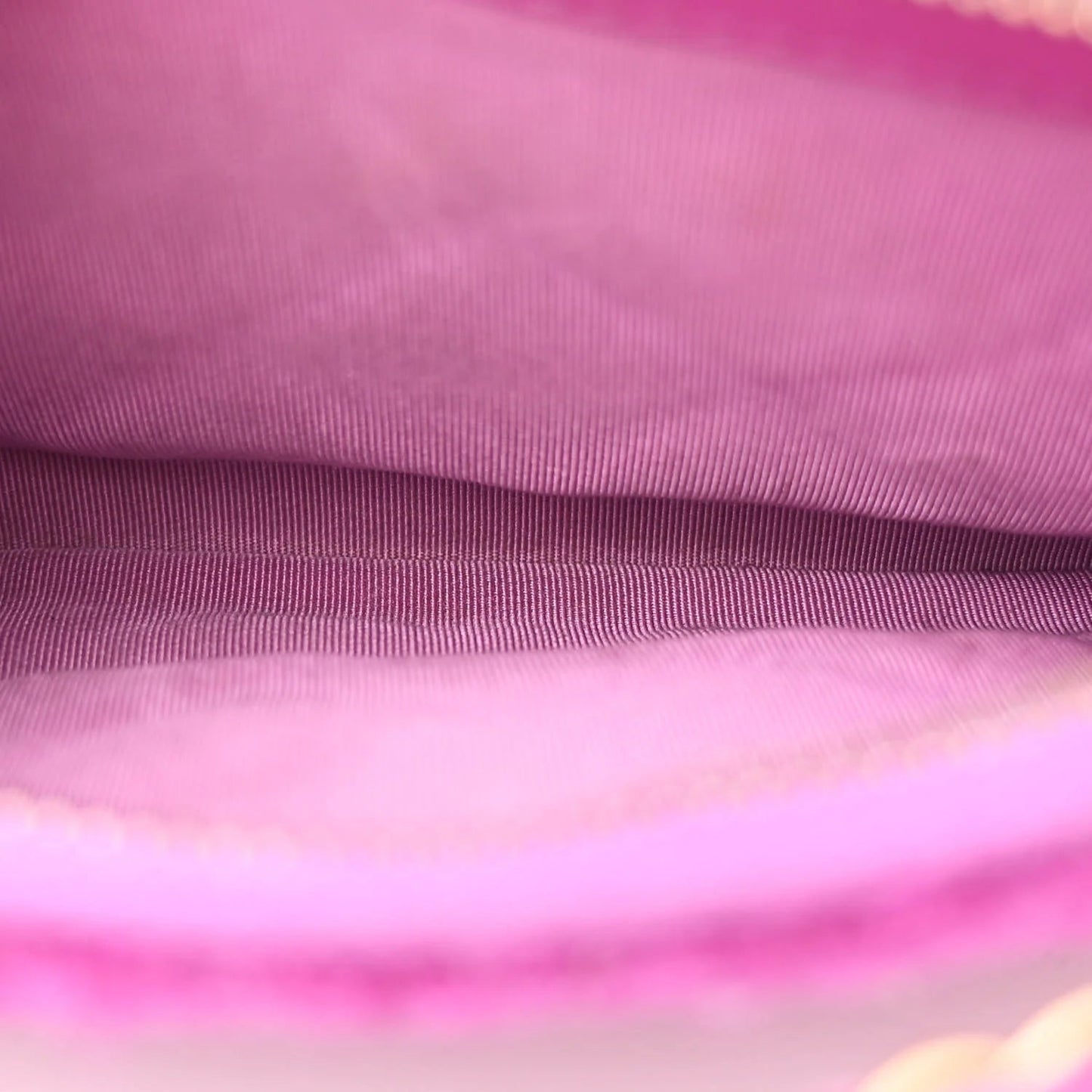 Wool Tweed Giant Logo Waist Bag Magenta