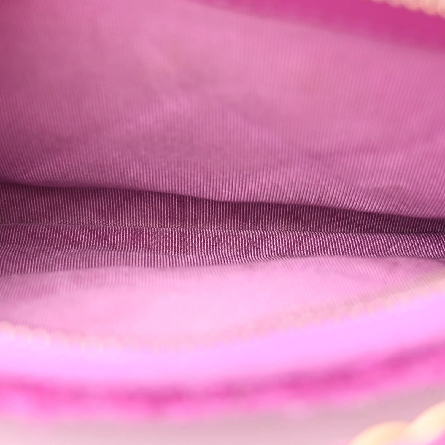 Wool Tweed Giant Logo Waist Bag Magenta