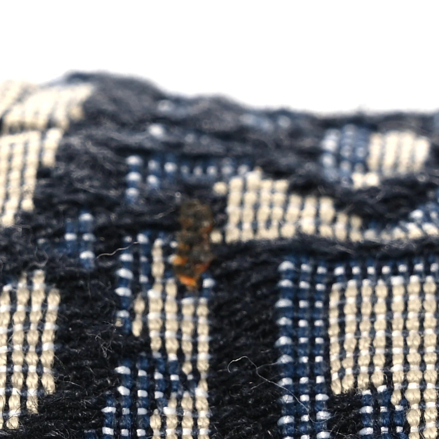 X ALEX FOXOTN Oblique Floral Print Mens Saddle Bag Blue Multicolor