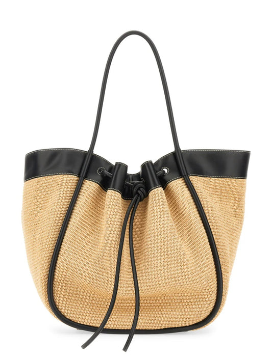 XL TOTE BAG with RUFFLES