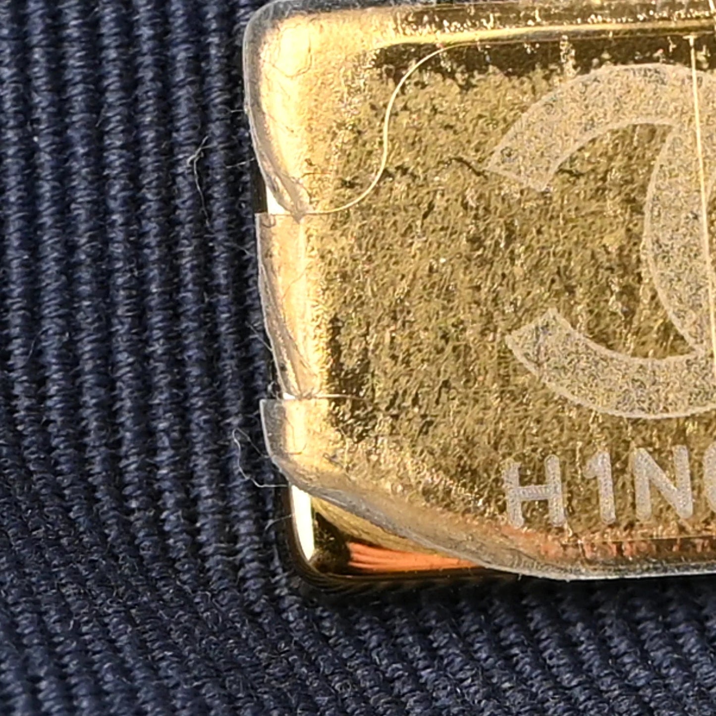 Washed Denim Quilted Maxi Trendy Pockets Hobo Dark Blue