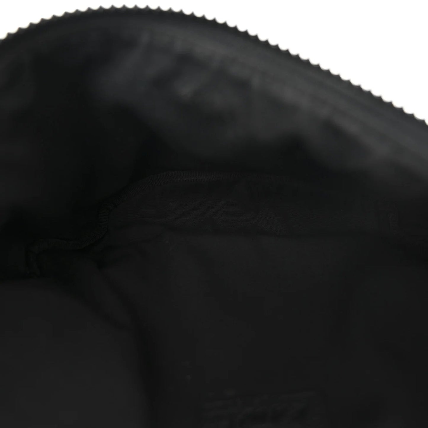 X KAWS Nylon Calfskin Bee Belt Bag Black