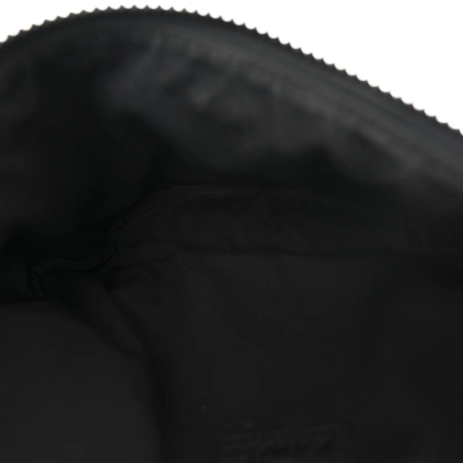 X KAWS Nylon Calfskin Bee Belt Bag Black