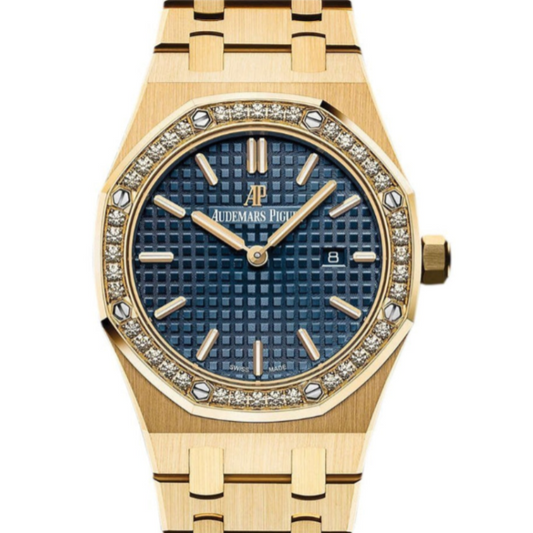 Audemars Piguet Royal Oak 33mm Blue Dial Yellow Gold 67651BA.ZZ.1261BA.02