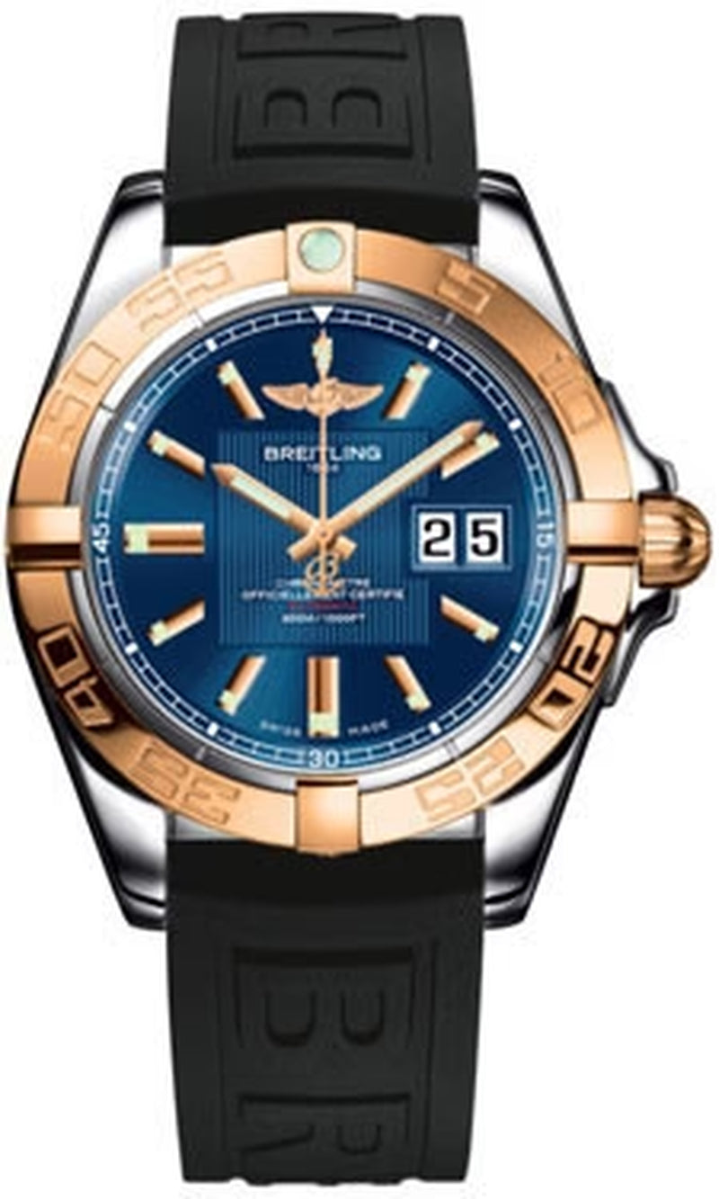 '- Galactic 41 Steel-Rose Gold - Diver Pro III Strap