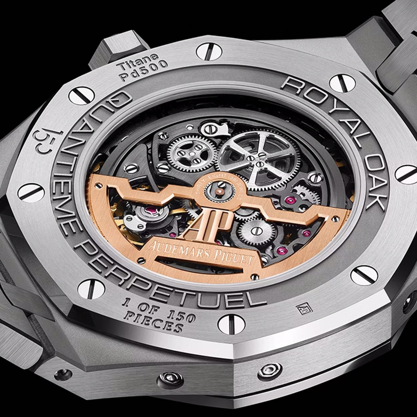 Audemars Piguet Royal Oak Perpetual Calendar "150th Anniversary", 26585XT.OO.1220XT.01, box and papers