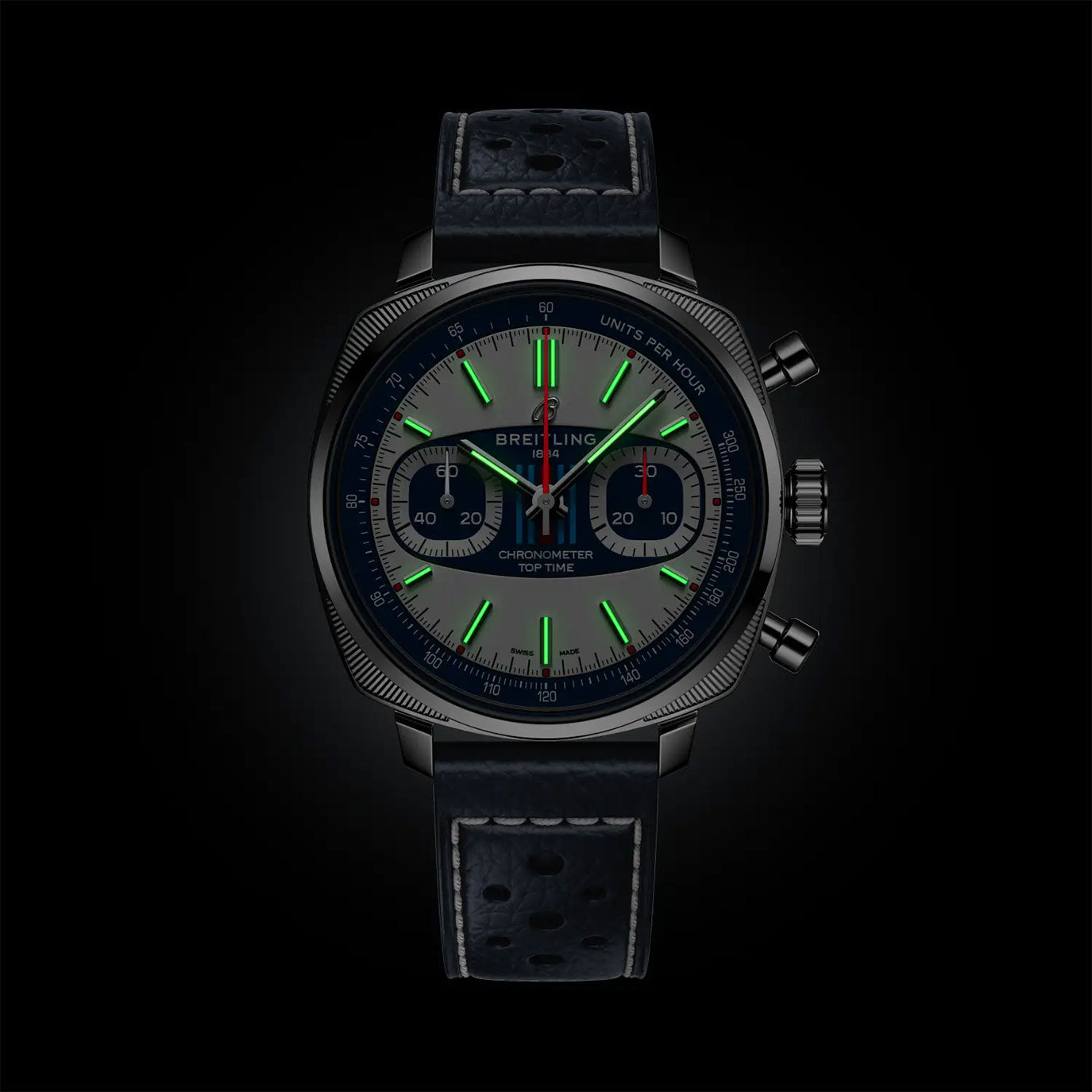 Unworn Breitling Top Time B01 Rracing 38, AB01772A1G1X1, box and papers