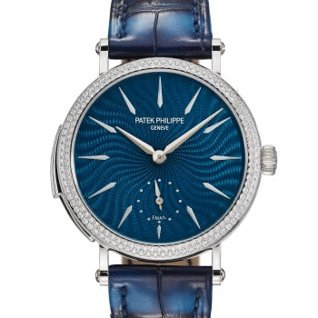 Patek Philippe Grand Complications 36mm Blue Dial White Gold 7040/250G-001