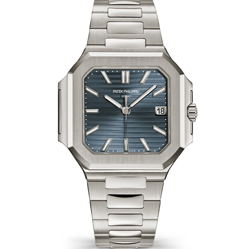 Patek Philippe Cubitus 7128/1G-001 White Gold Blue Dial