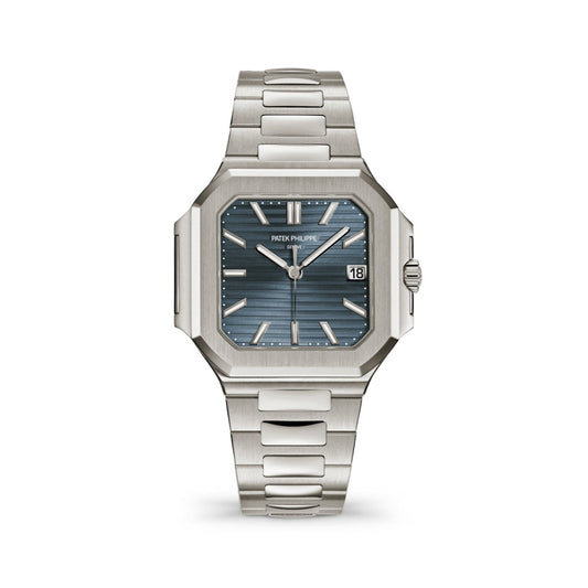 Patek Philippe Cubitus 40mm Blue Dial White Gold 7128-1G-001