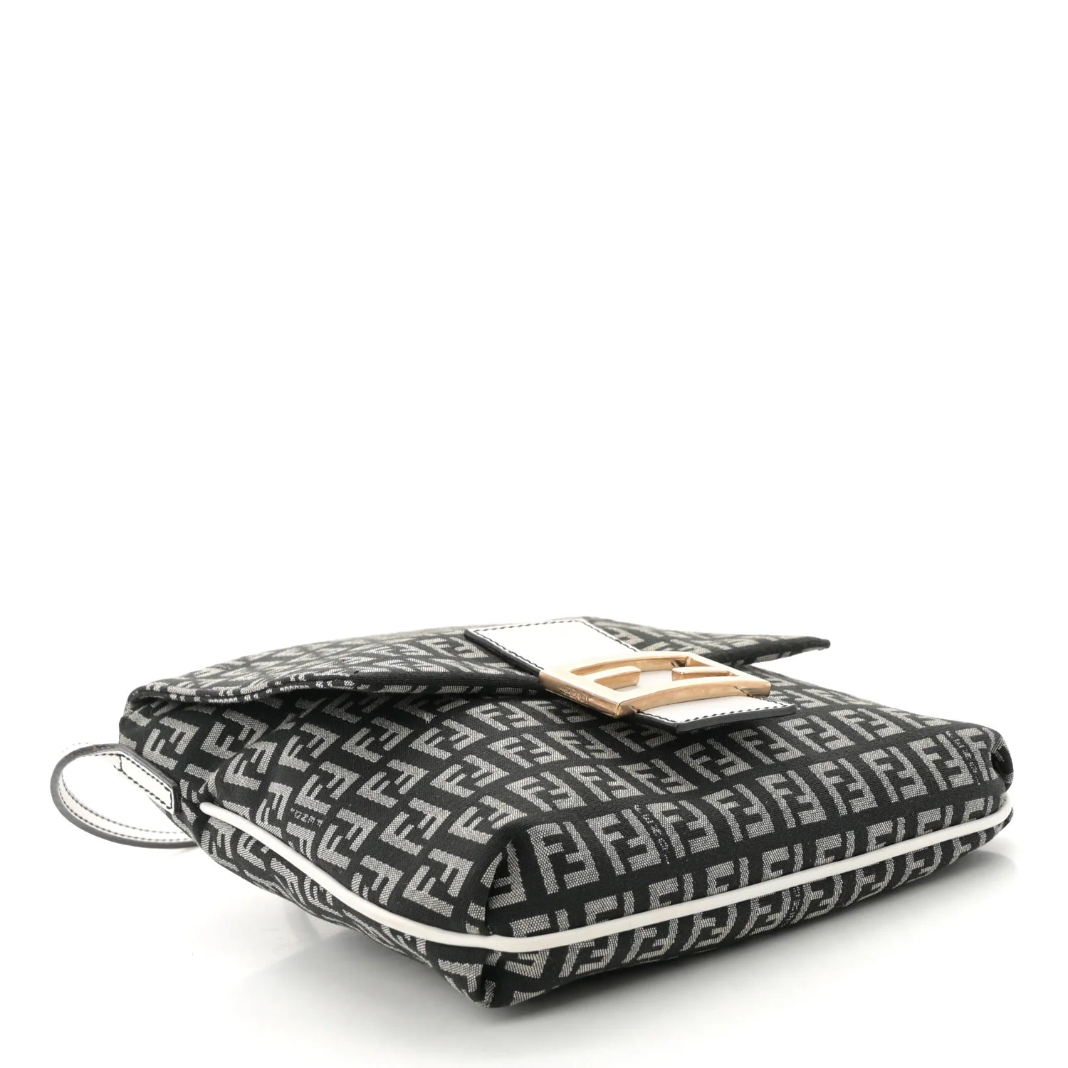 Zucchino Tube Messenger Bag Black White