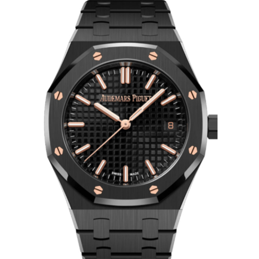 Audemars Piguet Royal Oak 34mm Black Dial Black Ceramic 77350CE.OO.1266CE.01.A