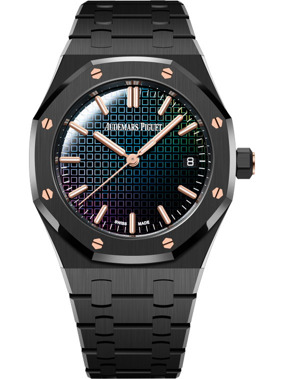 Audemars Piguet Royal Oak "Carolina Bucci" 34mm Black Ceramic Black Dial 77350CE.OO.1266CE.02.A