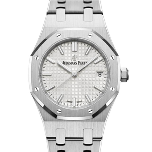 Audemars Piguet Royal Oak 34mm Silver-Toned Dial Stainless Steel 77350ST.OO.1261ST.01