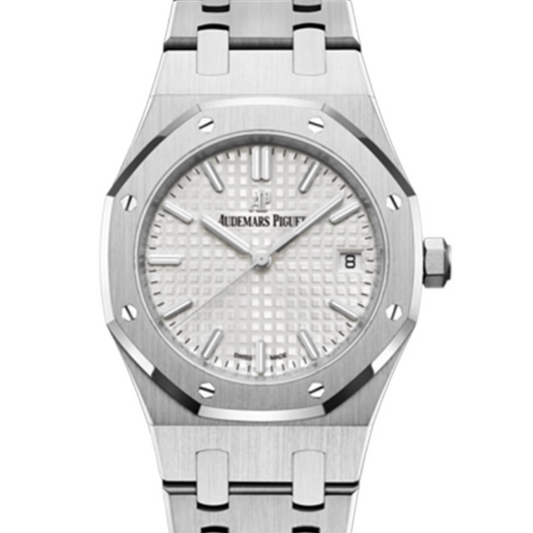 Audemars Piguet Royal Oak 34mm Silver-Toned Dial Stainless Steel 77350ST.OO.1261ST.01
