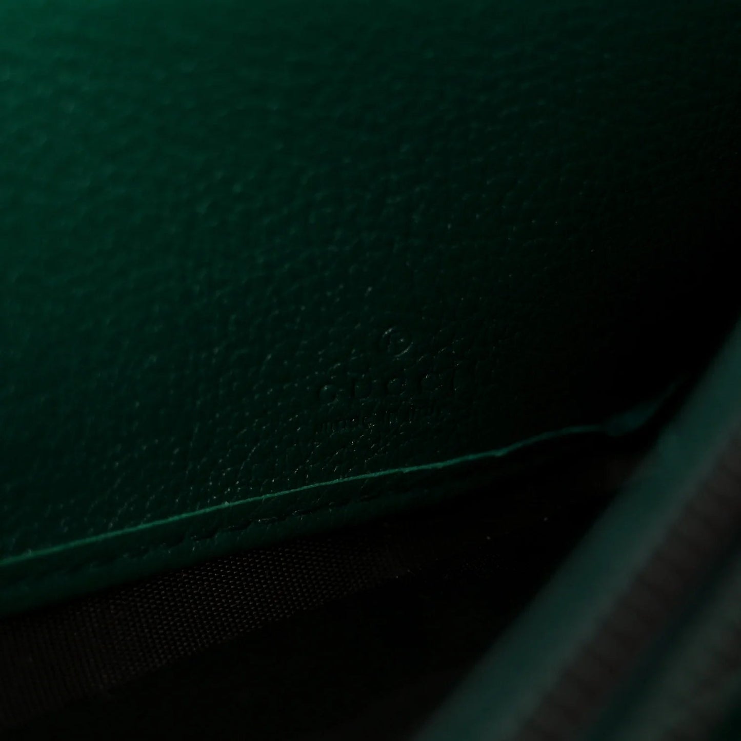 Wonka Grain Calfskin Diana Chain Wallet Black