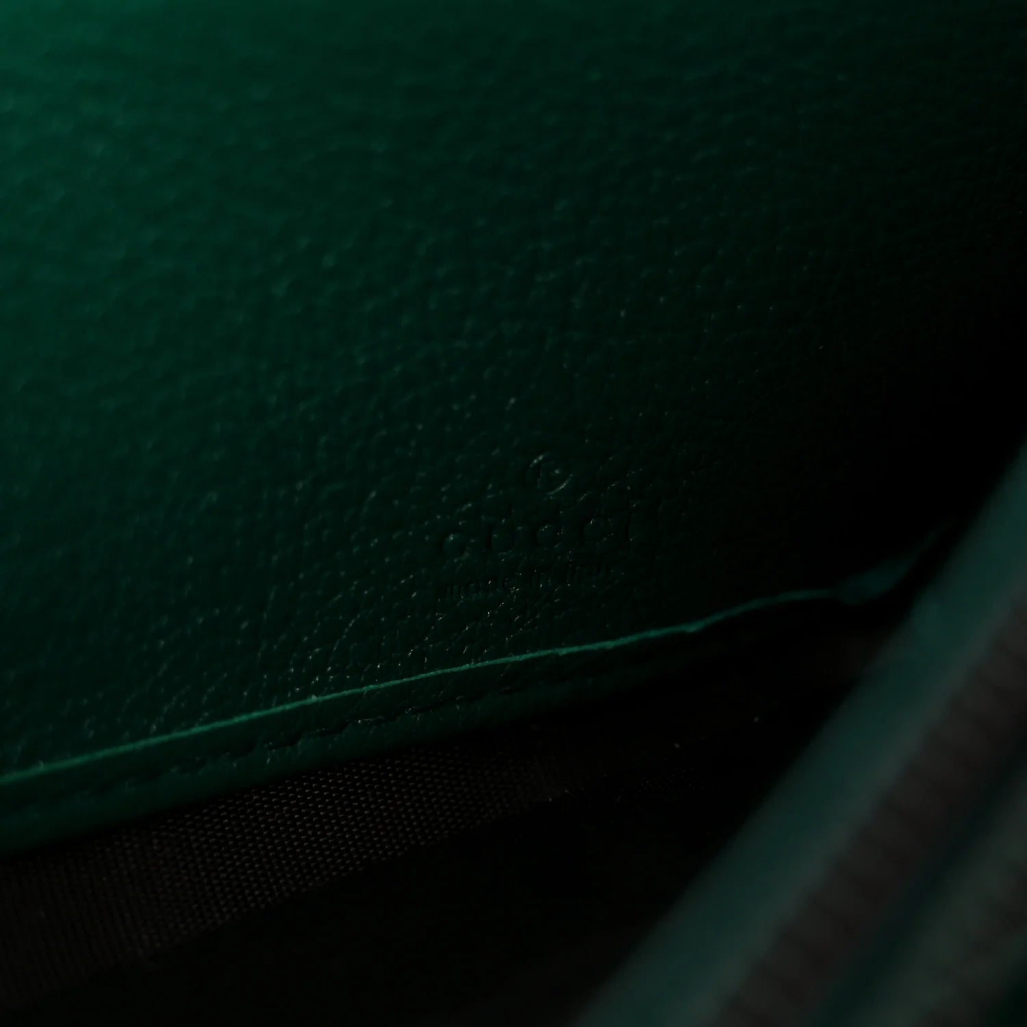 Wonka Grain Calfskin Diana Chain Wallet Black